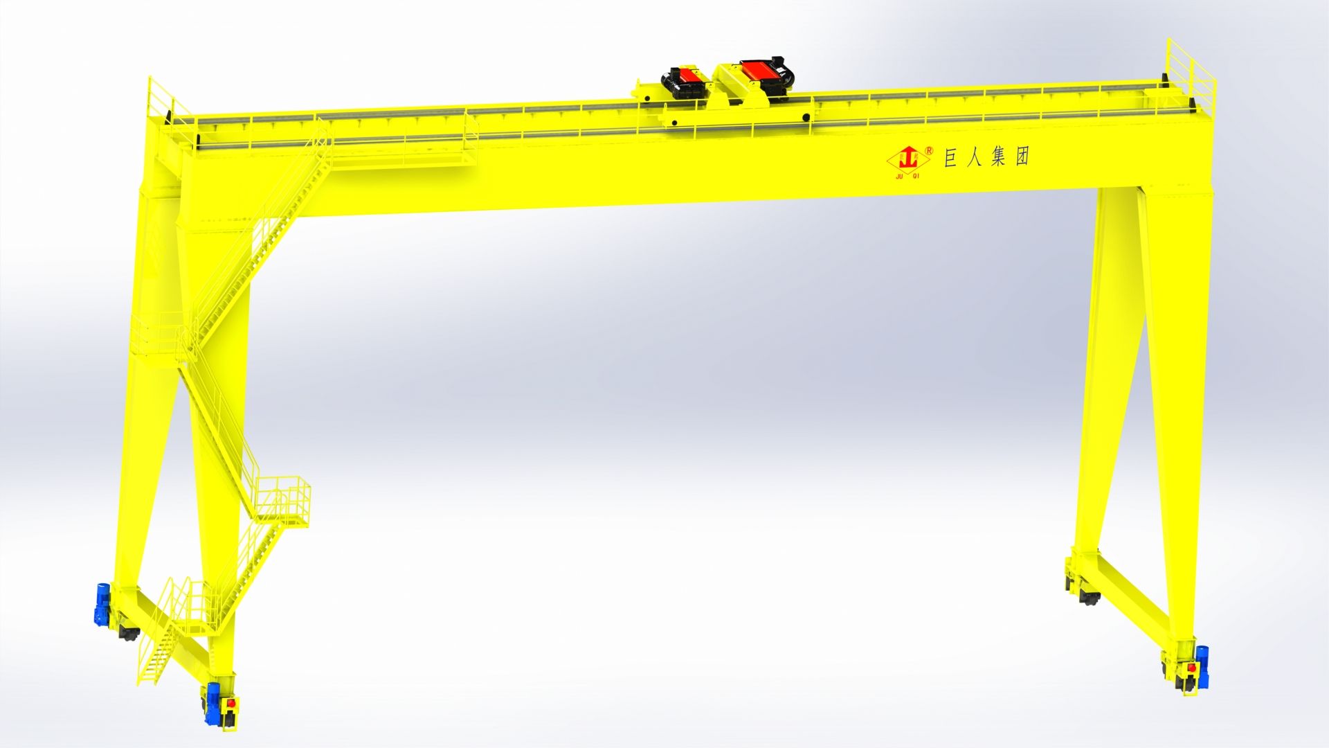 新型葫蘆雙梁門式起重機(jī)