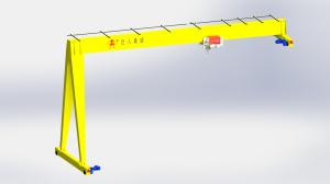 新型半龍門式起重機